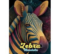 Zebra Mandala Coloring Book: Striking and Serene Savannah Mandalas for Relaxation and Creativity: Discover Over 60 Unique Zebra-Inspired Mandalas for Stress Relief, Mindfulness, and Artistic Harmony