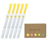 Zebra Mildliner Lot de 5 surligneurs double face à l'encre dorée douce