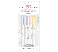 ZEBRA Mildliner WKT7-5C-YC Stylo fluorescent [importation parallèle] (couleur douce et douce)
