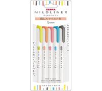 Zebra Mildliner Wkt7-N-5c-N Stylo Fluorescent [Importation Parallèle] (Friendly Mild Color)[Z321]