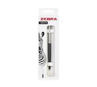 Zebra Pen 901 Stylo à bille noir, élégant et élégant, rétractable et fiable, encre noire, stylos à corps noir de qualité supérieure avec étui de présentation - Pointe fine, 1 pk - Noir