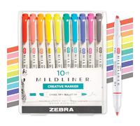 Zebra Pen Mildliner Ensemble de surligneurs à double pointe