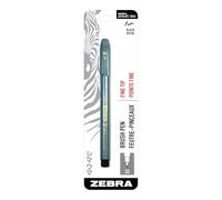 Zebra Pen – Stylo pinceau Zensations – Pointe fine – Encre noire résistante à l'eau