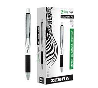 Zebra Pen Z-Grip Stylo bille rétractable Pointe grasse, 1,2 mm, encre noire, 12 pièces
