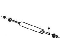 Zebra Platen Roller Kit - rouleau d'impression réenrouleur - pour Xi Series 170XiIIIPlus