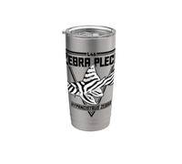 Zebra Pleco L46 poisson-chat d'aquarium aquariophile cadeau Gobelet isotherme en acier inoxydable double paroi