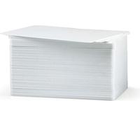 Zebra Premier PVC Blank White Card, 30 mm, 500 stuks