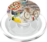 Zebra Print Skin Girly Print Faux Fur Animal Pattern PopSockets PopGrip pour MagSafe