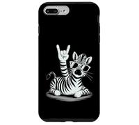 Zebra Punk Rock Rocker Heavy Metal Coque pour iPhone 7 Plus/8 Plus