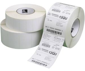 Zebra Rouleau d'étiquettes 76 x 76 mm papier à impression thermique directe blanc 3060 pc(s) fixation permanente 3002087