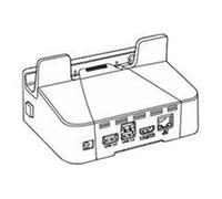 Zebra EVM 1-Slot Dock with Rugged IO Adapter: HDMI, Ethernet, 3xUSB 3.0