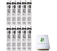 Zebra SARASA Nano Lot de 10 recharges d'encre noire 0,3 mm (RJF3-BK), encre à base d'eau fluide
