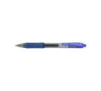 Zebra Sarasa - Roller - Bleu - Encre Gel À Pigment À Base D'eau - 1 Mm - Large - Rétractable - Pack De 12