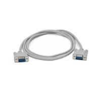 Zebra SERIAL INTERFACE CABLE 6IN (DB-9 TO DB-9) câble Série Gris 1,8 m