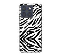 Zebra Skin Texture Graphic Printed Etui Coque Housse pour Motorola Edge 70