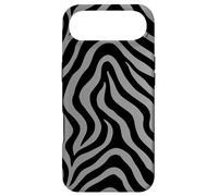 Zebra Stripes Accessory Black and Grey Animal Print Pattern Coque pour iPhone Air
