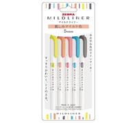 ZEBRA Mildliner WKT7-N-5C-N Stylo fluorescent [importation parallèle] (Friendly Mild Color)
