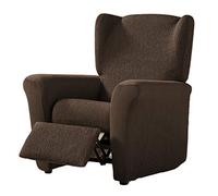 Zebra Textil Betina Housse de Fauteuil Relax élastique, Tissu, Marron