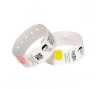 Zebra Wristband, Synthetic, 25.4x201.6mm DT, Lam, 10031289K (25.4x201.6mm DT, Lam 65843RM/66213RM, Coated, 25.4mm Core, 263/roll, 6/Box. DT, Lam 66218RM /)
