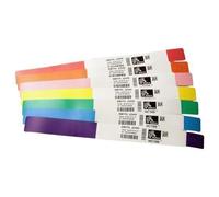 Zebra Z-Band Splash - Rouge - 25.4 x 254 mm 350 étiquette(s) (1 rouleau(x) x 350 étiquette de bracelet étanche - pour LP 2824 Plus