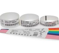 Zebra Z-Band UltraSoft, Baby, blanc Z-Band UltraSoft, fermeture autocollante, pour bébés, couleur : blanc, contient 6 cartouches de 300 bracelets chacune (10015358K)