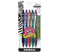 Zebra Pen Stylo bille Z-Grip rétractable Pack de 5 coloris