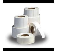 Zebra Z-Select 2000D Blanc - Étiquettes Adhésives Thermique Direct 57x76mm, Papier Mat Permanent, Rouleau Ø25.4mm, 930 étiquettes/rouleau, 11160/paquet