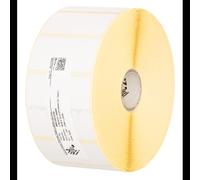 Zebra Z-Select 2000D - Étiquettes adhésives blanches 57x32mm, Rouleau, Papier Thermique Direct, Adhésif Permanent, Diamètre 127mm, 2100 étiquettes/rouleau