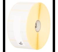 Zebra Z-Select 2000T - Étiquettes Adhésives 70x32mm, Papier Transfert Thermique, Adhésif Permanent, Rouleau Ø25.4mm, 8400 Étiquettes/Paquet