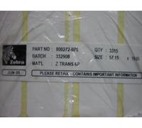 Zebra 800272-075 (Z-Select 2000T) - (57 mm x 19 mm) 12 rouleaux - Noir sur blanc - Étiquette