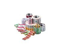 Zebra Z-Select 2000T - Mat - adhésif permanent en acrylique - enduit - perforé - 6,3 millièmes de pouce - blanc - 38.1 x 101.6 mm 14536 étiquette(s) (4 rouleau(x) x 3634 étiquettes - pour Zebra 110, 1