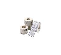 Zebra Z-Ultimate 3000T - Polyester - brillant - adhésif permanent en acrylique - enduit - 5,16 millièmes de pouce - argent - 25 x 51 mm 51800 étiquette(s) (10 rouleau(x) x 5180 papier - pour Zebra 110