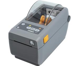 Zebra ZD410, 203dpi, USB, Host Dark Grey, MS, RTC, ZD41022-D0E000EZ (Gris foncé, MS, RTC, EPLII, ZPLII, Câble (USB), PSU, câble d'alimentation (EU, UK), CD Pilote, QSG). 1