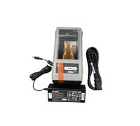 Zebra ZD410 ZD410 Imprimante avec bord détachable - 203 DPI - Thermique directe - Interface USB uniquement (ZD41022-D0E000EZ), gris foncé (renouvelé) sans BT/WIFI