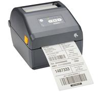 Zebra ZD421 Imprimante d'étiquettes de Bureau (Thermique directe, 203 DPI, Bluetooth, Ethernet, Swiss Font, USB Host, USB), Noir