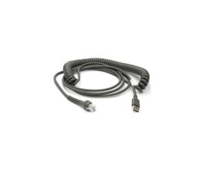 ZEBRA Zebra CBA-U29-C15ZBR câble USB USB 2.0 4,57 m USB A Noir