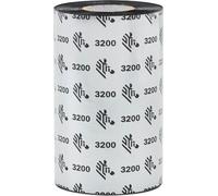 Zebra 3200 Wax/Resin - Pack de 6 - noir - 110 mm x 450 m - recharge ruban d'encre d'imprimante (transfert thermique) - pour Zebra R-140, R4Mplus, S4M; PAX 110, 170, R110; Xi Series 110, 140, 170...
