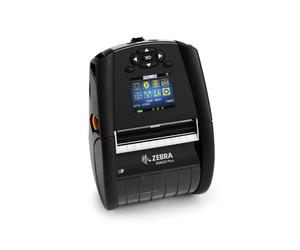 Zebra ZQ620 Plus 3" DT Printer with Dual 802.11AC / BT4.x - Linered platen - Shoulder strap & Belt clip