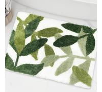 ZebraSmile Tapis de Bain en Microfibre à Forte Absorption d'eau avec Dos antidérapant pour entrée de Salle de Bain, 80 x 50 cm