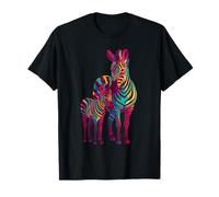 Zèbre Arc-en-Ciel T-Shirt