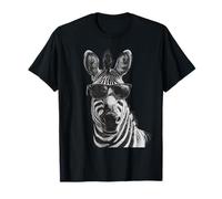 Zèbre avec Lunettes de Soleil, œuvre d'art pour Les Amoureux des Animaux africains, Safari T-Shirt