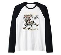 Zèbre Fou si Vous me Cherchez la Folie Manche Raglan