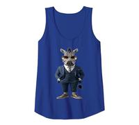 Zèbre Homme Femme Zèbre en Costume Zèbre Débardeur, Femme, Bleu Royal, XXL