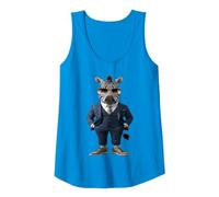 Zèbre Homme Femme Zèbre en Costume Zèbre Débardeur, Femme, Saphir, M
