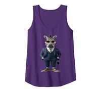 Zèbre Homme Femme Zèbre en Costume Zèbre Débardeur, Femme, Violet, XL