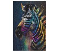 Zèbre Puzzles Adultes 1000 Pièces en Bois, Jouet De Puzzle De Défi De Cerveau pour des EnfFourmis, D’Intelligence 78×53cm