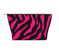 Zèbre Tigre Léopard Rose, Trousse de Toilette Trousse de Maquillage Sac à cosmétiques Trousse de Toilette de Voyage Portable