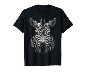 Zèbre Visage Forêt Safari Faune Nature Zèbre T-Shirt