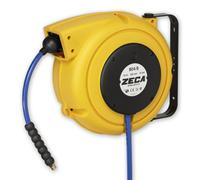 Zeca ZELU805/10 Enrouleur De Tuyau HP - Jaune - 16 + 1,5m