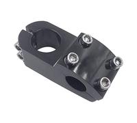 ZECHAO Potence de vélo, Guidon de 22,2 mm, Fourche de 28,6 mm, vélo à engrenage Fixe en Alliage d'aluminium CNC BMX Potence Potence De VéLo (Color : Black, Size : 22mm)